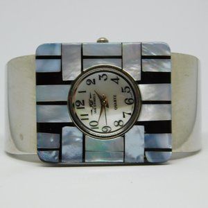 Ian Daniels QL4188 Mother of Pearl Quartz Analog Women's Watch Sz.6" New Battery